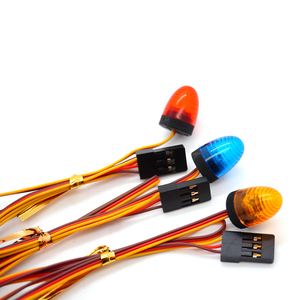 Lampu Alarm senter LED sangat terang, lampu kilat LED dengan Strobing-Blasting/berkedip/berputar untuk mobil traktor polisi Tamiya RC 1/8 1/10 1/14 - Product Image 3