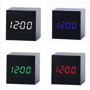 Jam Alarm Lampu Malam Anak Digital Nordic Led Kustom Jam Alarm Lampu Listrik untuk Perusahaan