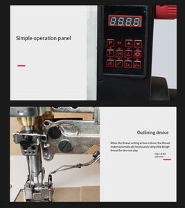 Nouvelle conception de machine à coudre à point interlock à entraînement direct haute vitesse, avec système de contrôle Supu - Product Image 5