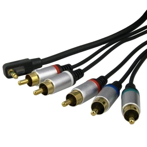 HD AV TV Video Adapter Component Cable for PSP 2000 3000 Games HDTV Cord Cable