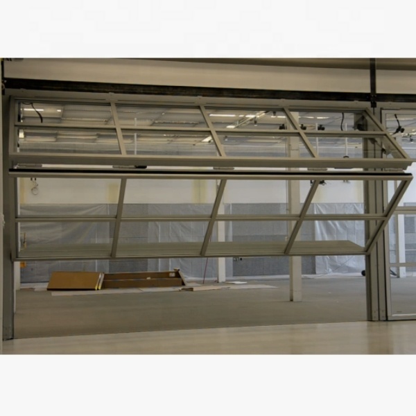 Hot Sale Modern Vertical Bi-Fold Electric Windows Hydraulic Upward Acting Glass Doors Finished Surface