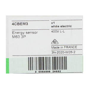 Capteur d'énergie électrique 4CBEM3 Nouveau NFP - Product Image 2