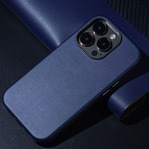 Antideslizante Original Nappa a prueba de golpes impermeable PU Funda de teléfono de cuero artificial para iPhone 14 15 Pro Max - Product Image 2