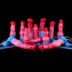 Dildo Inflable Artificial que Imita la Eyaculación, Pene para Mujeres, Masturbadores, Juguete Sexual de Fantasía Animal - Product Image 5
