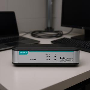 Moxa UPort 2210 Hub USB a 2 Puertos Serie RS-232 - Product Image 3