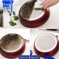 Pâte nettoyante pour fours de cuisine et ustensiles de cuisson, pour nettoyer les fours, les woks, les casseroles et les fonds de marmites