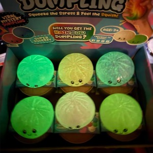 Nuevo <span class=keywords><strong>Juguete</strong></span> Sensorial Antiestrés 2026: Dumpling Luminoso, Estrujable y de Recuperación Lenta - Product Image 5