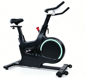 Nouveau vélo d'appartement à résistance magnétique intelligente, cadre en acier, affichage numérique, transmission par courroie, capacité 100 kg, pour usage domestique - Product Image 2
