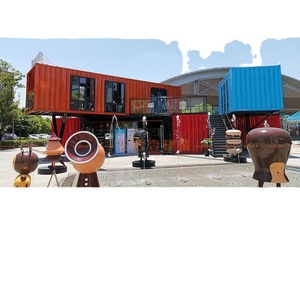 Casa Contenedor Rectangular de Diseño Industrial para Tiendas, Solución Arquitectónica Multicapa - Product Image 1