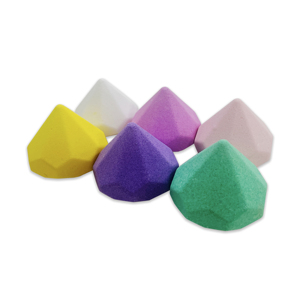 Vente en gros de bombes de bain bio avec marque privée bombes de bain en forme de diamant - Product Image 4