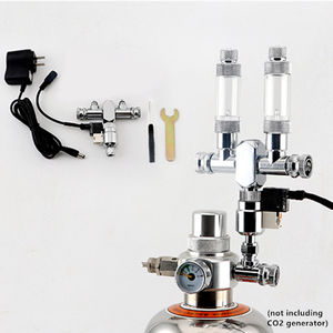 Vanne de contrôle pour générateur de CO2 DIY, vanne de micro-régulation pour générateur de CO2 d'aquarium avec électrovanne - Product Image 2