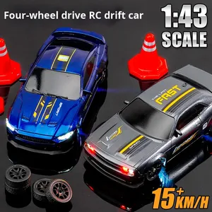Voiture télécommandée <span class=keywords><strong>RunStar</strong></span> 8500 à l'échelle 1:4, 4 roues motrices, 4 canaux, drift, mini voiture de course haute vitesse avec gyroscope en métal, prête à l'emploi - Product Image 4
