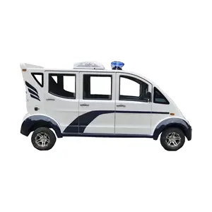 Mobil patroli listrik keamanan, kendaraan patroli tur wisata wisata keamanan 48v/60v/72v