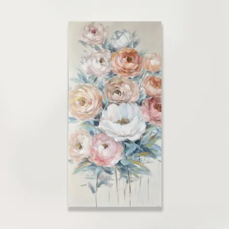 Living Room Decor Flowers Painting Artworks Canvas Print Wall Art Acrylic Painting Canvas Paintings