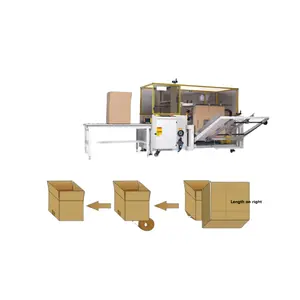 Venta caliente máquina de apertura de cartón con precio bajo caja de cartón anterior erector de caja erector