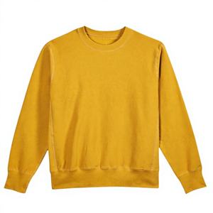 Sudadera de Forro Polar Bordada Verde Claro para Hombre, Cuello Redondo, Manga Larga, Informal, Cálida para Invierno, Ecológica, 360g - Product Image 2