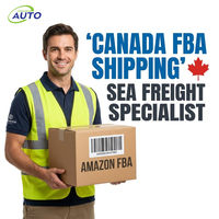 Agent logistique FBA professionnel, fret maritime consolidé LCL, stockage en entrepôt DDP, livraison porte à porte, Canada entier
