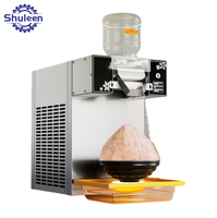 Nieuwe automatische ijsmachine met touchscreen - Sneeuwvlok-stijl voor yoghurt/siroop/melkpoeder geschaafde ijsmachine
