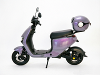 Moto électrique N9 1000W Streetbike à dégradé violet élégant, modèle 2026, avec coffre de rangement arrière – Meilleures ventes
