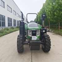 Tracteur agricole 4x4 série TD 90-160 CV avec cabine fermée, boîte de vitesses 16F+8R et prise de force (PTO)