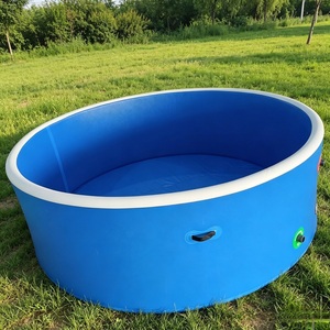 อ่างแช่น้ำเย็นแบบพกพา Deep Blue Drop Stitch Inflatable Cold Plunge Tub สำหรับการฟื้นฟูร่างกายกลางแจ้ง - Product Image 2