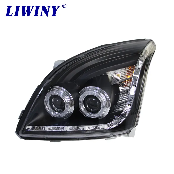 Liwiny LED far Toyota Land Cruiser Prado için Fj120 2003 2004 2005 2006 2007 2008 2009 kafa lambası