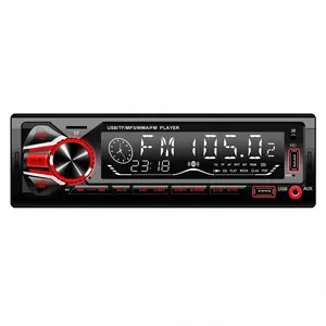 Hot Koop Universele Autoradio 1 Din Stereo Aux-In Fm-Ontvanger Sd Lcd-Scherm