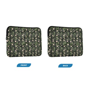 13 and 14 Inches Quilted Laptop Sleeve Hawaii Flowers Print Laptop Case Cover <b>Tablet</b> Computer <b>Bag</b> - Product Image 2