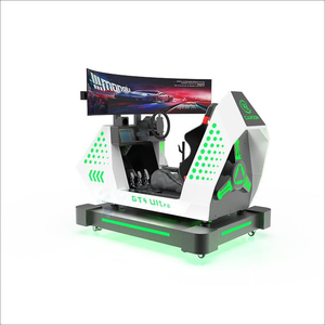 GT4 Ultra Dynamic Racing VR Simulator Equipo de PC de tres pantallas para interiores realista Conjunto completo para compras en el centro comercial - Product Image 1