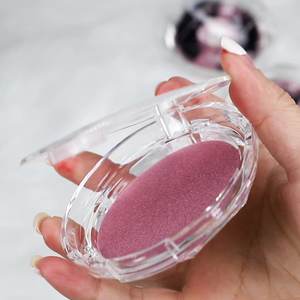 Bulu Mata Palsu 25mm Kotak Bulu Mata Kristal Transparan Berlian Eropa Amerika Tebal Panjang Semi Buatan Tangan Mink Hitam Lembut Alami - Product Image 4