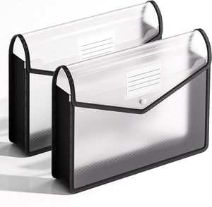 Porte-documents extensible grande capacité personnalisé, enveloppes transparentes <span class=keywords><strong>avec</strong></span> fermeture à pression, format <span class=keywords><strong>A4</strong></span>, pour l'école, le bureau, l'hôpital - Product Image 1