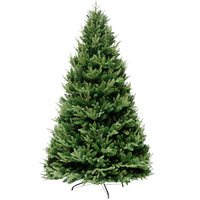 Arbre de Noël PE personnalisable haut de gamme de 1.2m à 3m avec décorations de lumières LED Décoration de Noël écologique traitée en usine