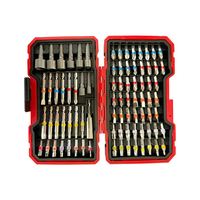 Kit de 83 embouts de tournevis en acier allié S2, boîte magique arc-en-ciel, embouts plats, Phillips, Torx, hexagonaux pour tournevis électrique