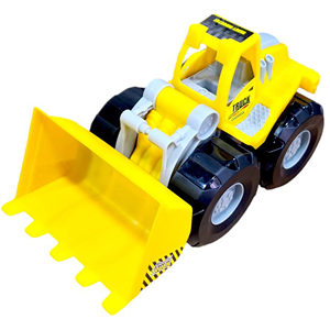 ของเล่นรถตักดินสำหรับเด็ก รถบูลโดเซอร์พลาสติกสำหรับขุดและเล่นทราย - Product Image 1