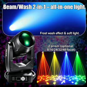 Beam 295 14R Luz Móvil de Cabeza para Espectáculos, Lista para Usar con DMX512, Luces de Escenario para DJ, <span class=keywords><strong>Discoteca</strong></span>, Bar, Fiesta, Club, Espectáculos en Vivo y Eventos - Product Image 3