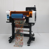 Nouvelle imprimante d'étiquettes UV DTF YXSM A3+ avec double tête d'impression XP600, transfert automatique, laminage rouleau-à-rouleau, encre, garantie 1 an