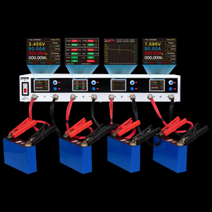 YPDSZ-0550-4 4-kanaals Digitale Batterij <span class=keywords><strong>Tester</strong></span> Auto Batterij Indicator Met Alligator Clips - Product Image 2