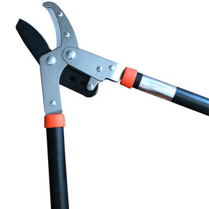 Ciseaux de jardin pliables durables avec poignée en caoutchouc et lame en alliage d'aluminium, taille grande, sécateur - Product Image 4