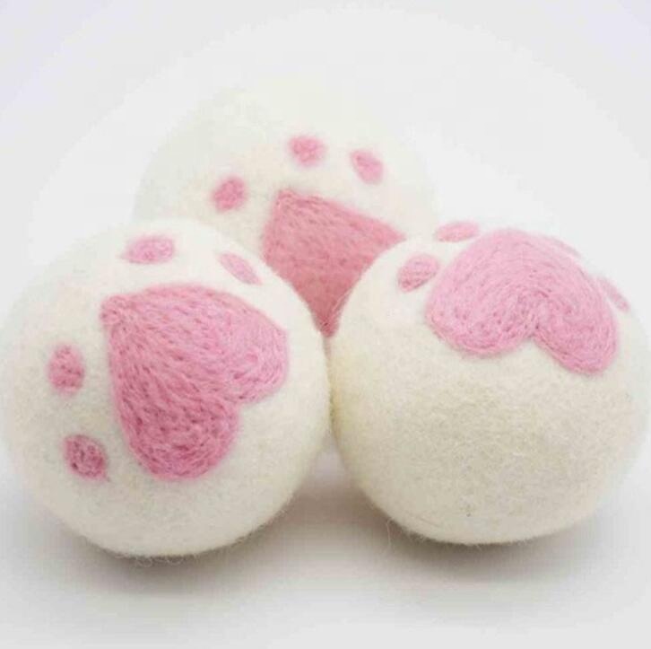 Хит продаж, экологически чистые шерстяные фетровые сушильные шарики