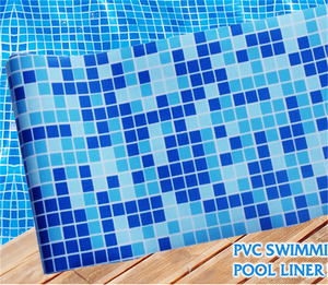 <span class=keywords><strong>Membrana</strong></span> <span class=keywords><strong>impermeabilizante</strong></span> de revestimiento de piscina de PVC de mosaico de diseño moderno con núcleo de poliéster - Product Image 5