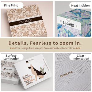 Chất lượng cao tùy chỉnh giấy kraft chăm sóc da mỹ phẩm Bao bì hộp Mặt Kem carton với dập nổi di động cho Sushi sử dụng - Product Image 4