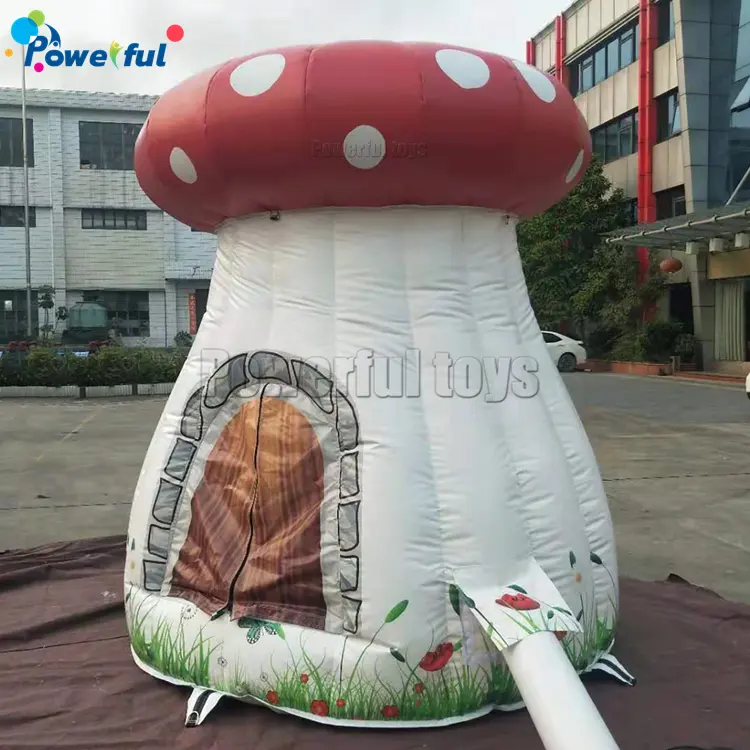 inflatable mushroom tent cabin for smurfs