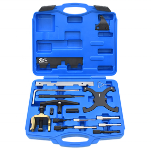 ชุดเครื่องมือล็อคฟลายวีลเหล็ก 1.25 1.4 1.6 1.8 2.0 2.3 2.5 ลิตร Di/TDCi/TDDi สำหรับตั้งเวลาเพลาลูกเบี้ยวเครื่องยนต์ สำหรับรถยนต์ฟอร์ด เฟียสต้า โฟกัส วอลโว่ - Product Image 1