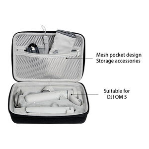 Étui de transport portable en EVA pour <span class=keywords><strong>stabilisateur</strong></span> de <span class=keywords><strong>smartphone</strong></span> <span class=keywords><strong>DJI</strong></span> <span class=keywords><strong>OM</strong></span> <span class=keywords><strong>5</strong></span> et accessoires-étui uniquement - Product Image 3