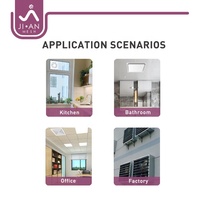 Moustiquaire adhésive en maille de polyester pour évents de 6 pouces, autocollant anti-moustiques pour ventilateur d'évacuation de 8 pouces, salle de bain, cuisine, ventilation