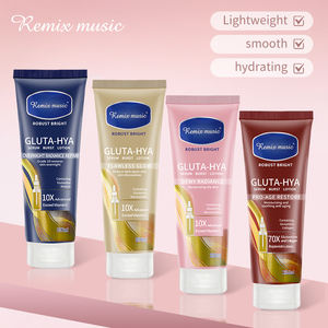 Échantillons Gratuits Personnalisation Marque Privée OEM Gommage Corporel Crème Visage & Lotion Hydratante Corps Tous Types de Peau Lotion Hydratante au Beurre de Karité - Product Image 2