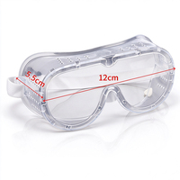 Lunettes de sécurité pour soudage ventilées 120 mm, anti-impact, anti-poussière, anti-vent, résistantes aux UV, lunettes de protection
