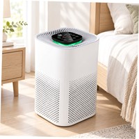 Penjernih Udara Rumah dengan Filter HEPA H13 Kontrol Sentuh Layar LED Penunjuk Kualitas Udara untuk Kamar Tidur Ruang Tamu Kantor