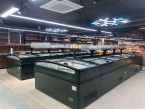 Equipo de refrigeración comercial Precio <span class=keywords><strong>barato</strong></span> Gabinete de exhibición fresco y congelador de pecho para venta al por menor - Product Image 5