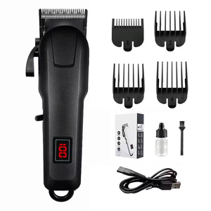 Cortadora de Pelo Profesional para Hombre, Recargable por USB, de Acero Inoxidable, Bajo Ruido, Resistente al Agua IPX8, para Uso Doméstico y en Hoteles - Product Image 4